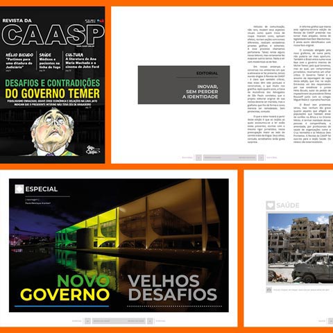 Remo Colomba - Creative Visual Designer - Portfolio - CAASP - DIGITAL MAGAZINE - Editorial Template